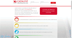 Desktop Screenshot of catalystdashboard.com